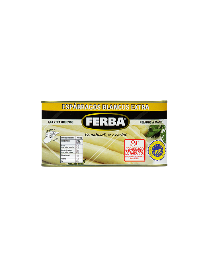Asparagus D.O.Navarra Extra 4-6 Extra thick 780g