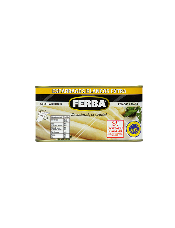 Asparagus D.O.Navarra Extra 6-8 Extra thick 780g