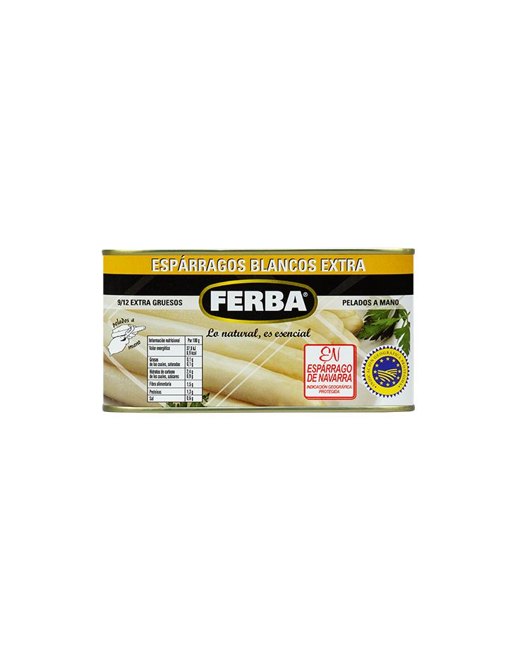 Asparagus D.O.Navarra Extra 9-12 Extra thick 780g