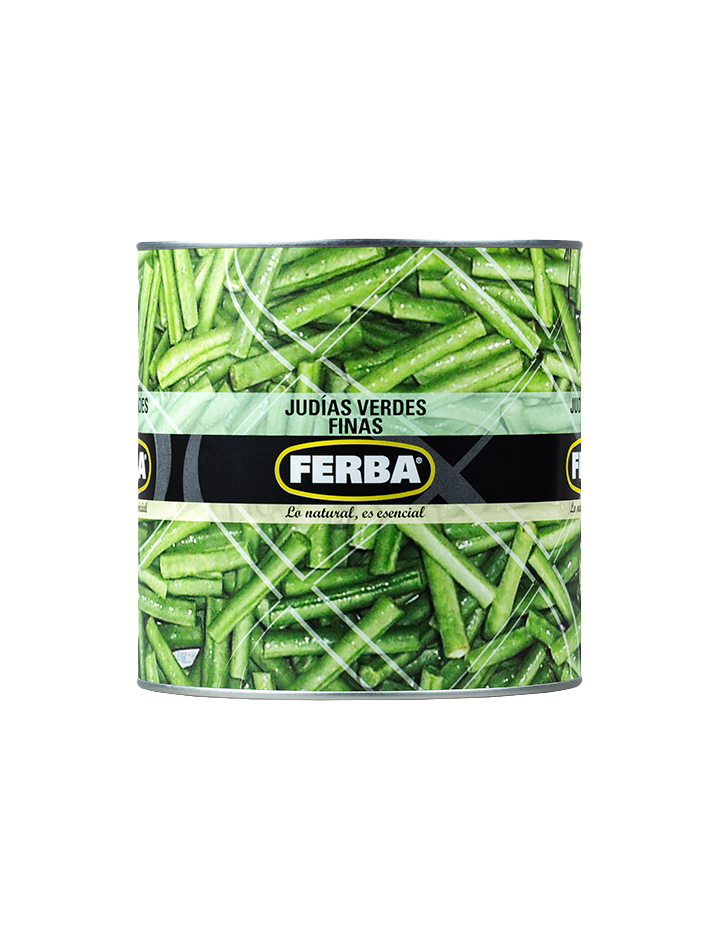 Round Green Beans 2500g