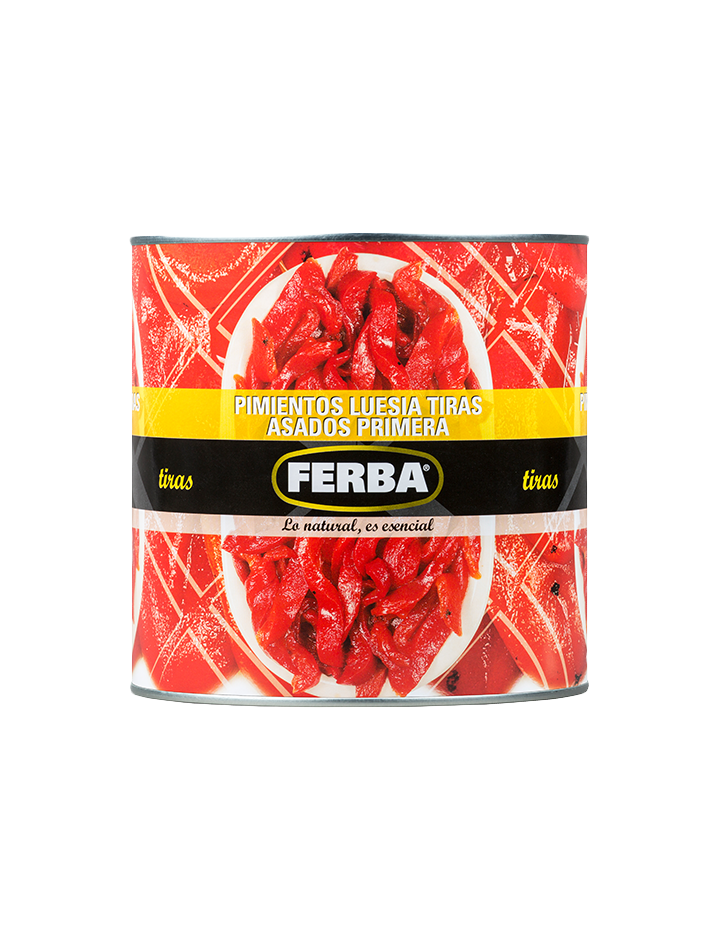 Pimiento Morrón (luesia) Tiras 2500g