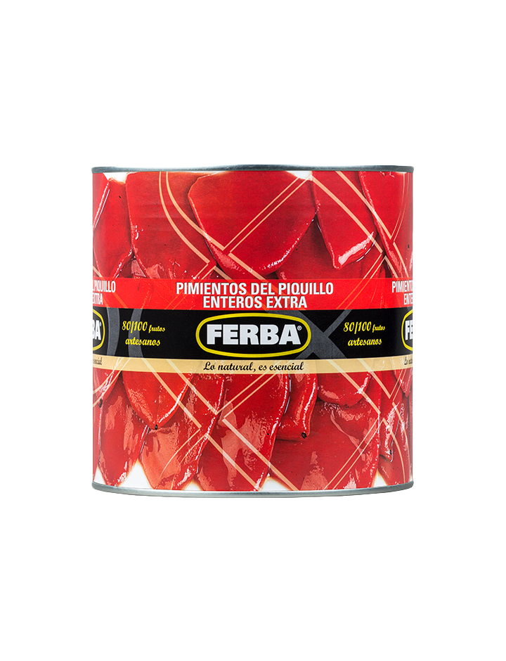 Pimiento Piquillo Importación 80/100 2500g